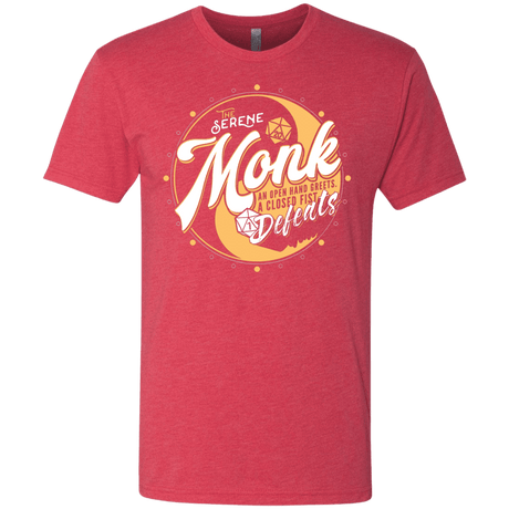 T-Shirts Vintage Red / S Monk Men's Triblend T-Shirt