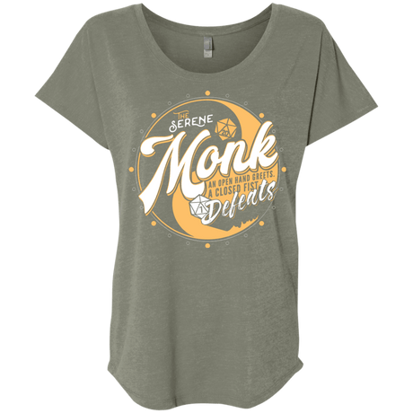 Monk Triblend Dolman Sleeve