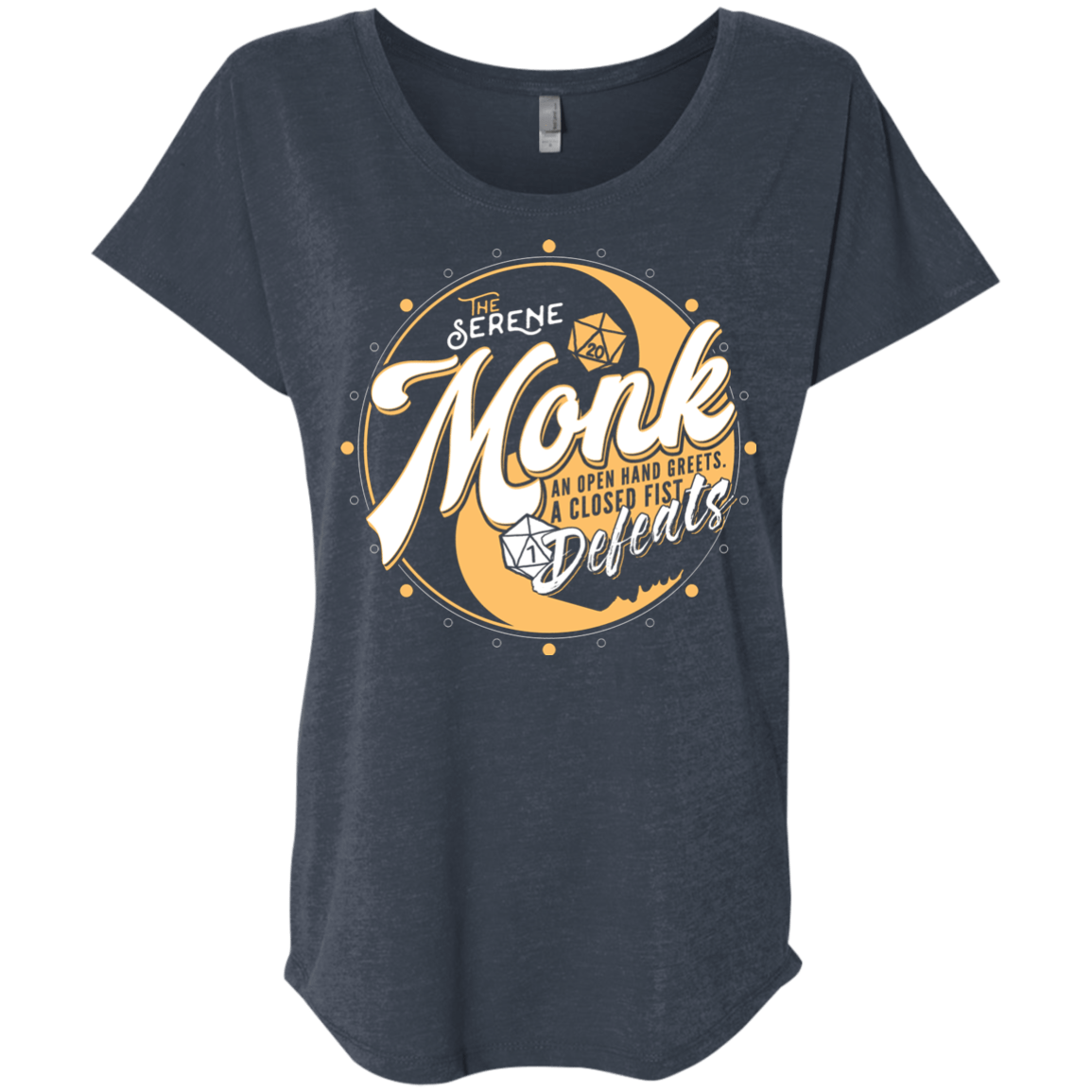 Monk Triblend Dolman Sleeve