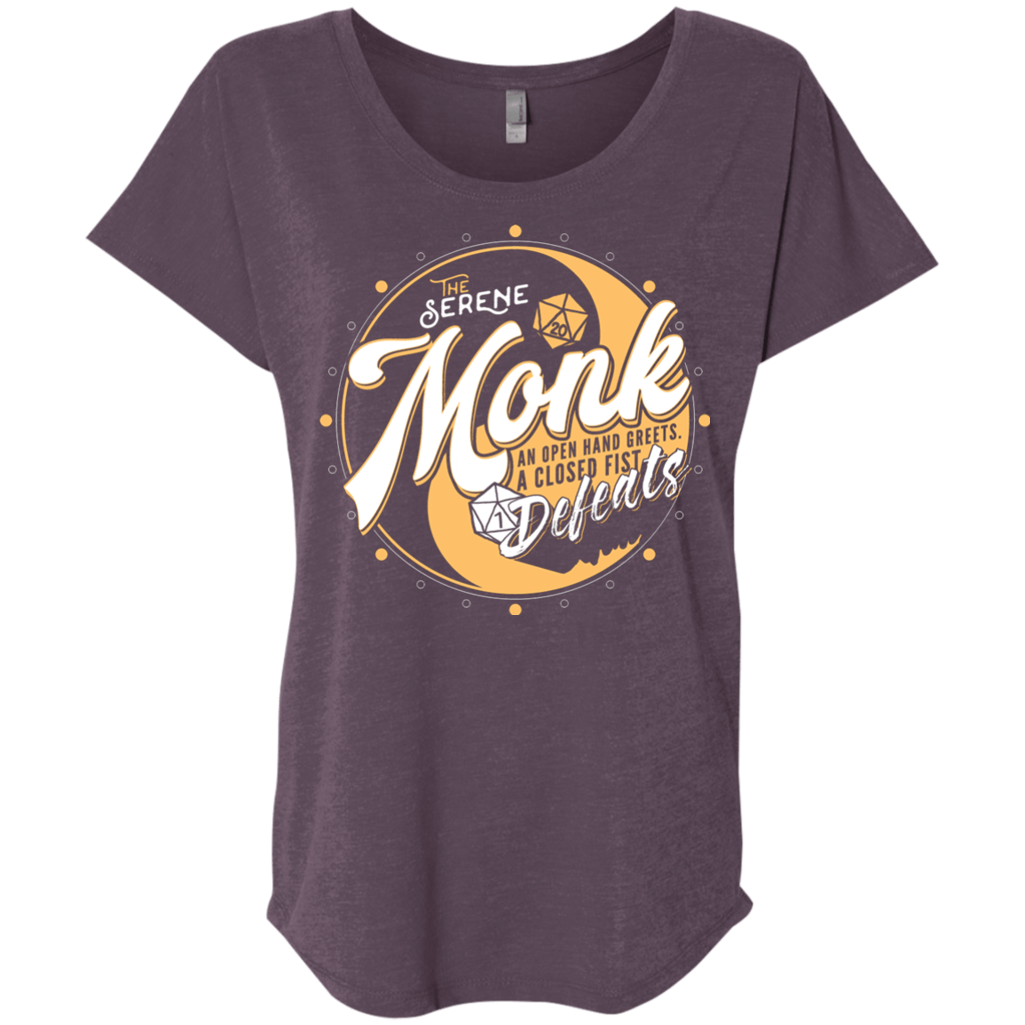 Monk Triblend Dolman Sleeve