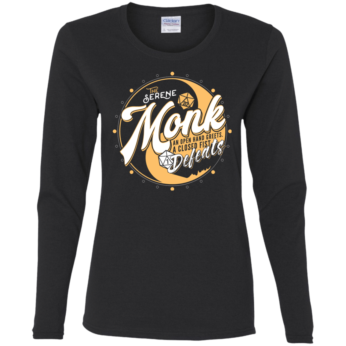 Monk Women's Long Sleeve T-Shirt