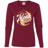 Monk Women's Long Sleeve T-Shirt