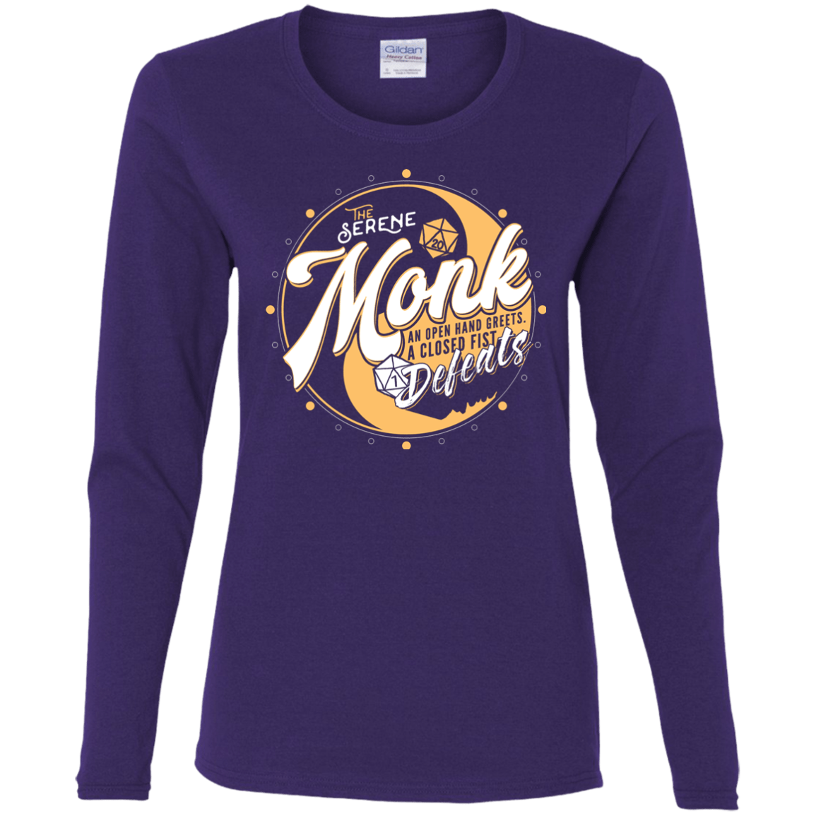 Monk Women's Long Sleeve T-Shirt