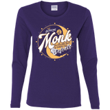 Monk Women's Long Sleeve T-Shirt