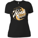 T-Shirts Black / X-Small Monk Women's Premium T-Shirt