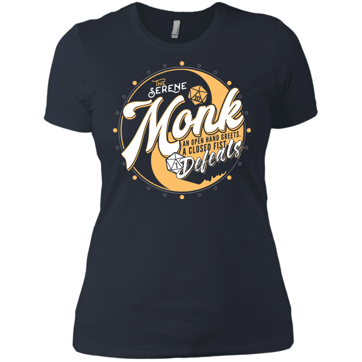 T-Shirts Indigo / X-Small Monk Women's Premium T-Shirt