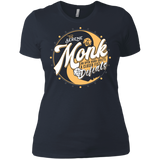 T-Shirts Indigo / X-Small Monk Women's Premium T-Shirt