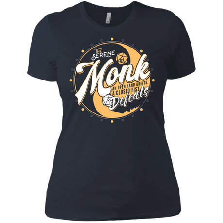 T-Shirts Indigo / X-Small Monk Women's Premium T-Shirt