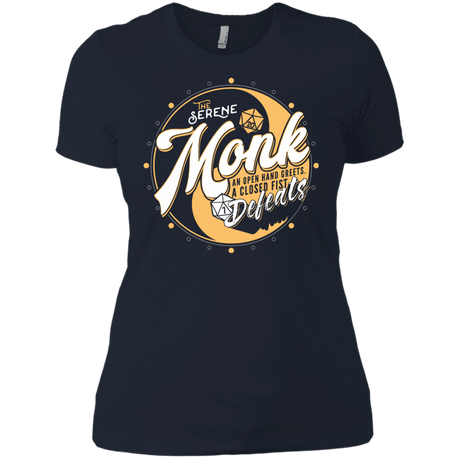 T-Shirts Midnight Navy / X-Small Monk Women's Premium T-Shirt