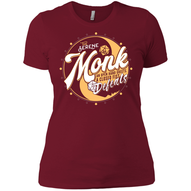 T-Shirts Scarlet / X-Small Monk Women's Premium T-Shirt