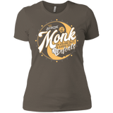 T-Shirts Warm Grey / X-Small Monk Women's Premium T-Shirt