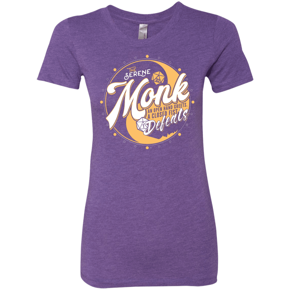 T-Shirts Purple Rush / S Monk Women's Triblend T-Shirt