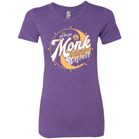 T-Shirts Purple Rush / S Monk Women's Triblend T-Shirt