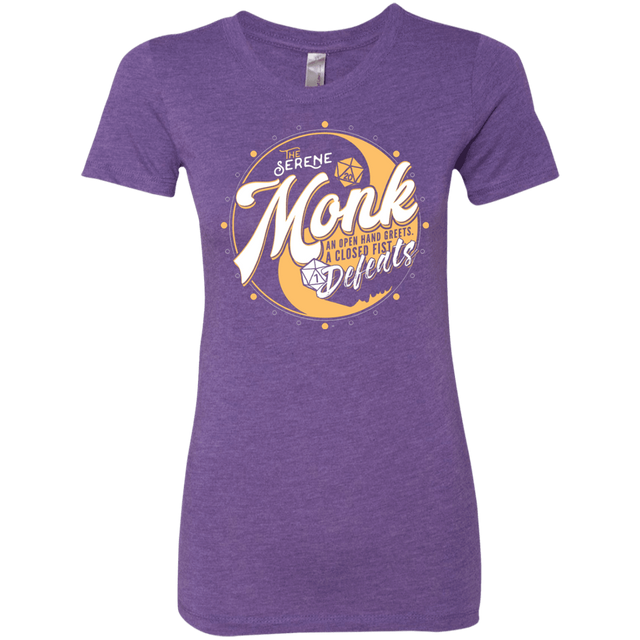 T-Shirts Purple Rush / S Monk Women's Triblend T-Shirt