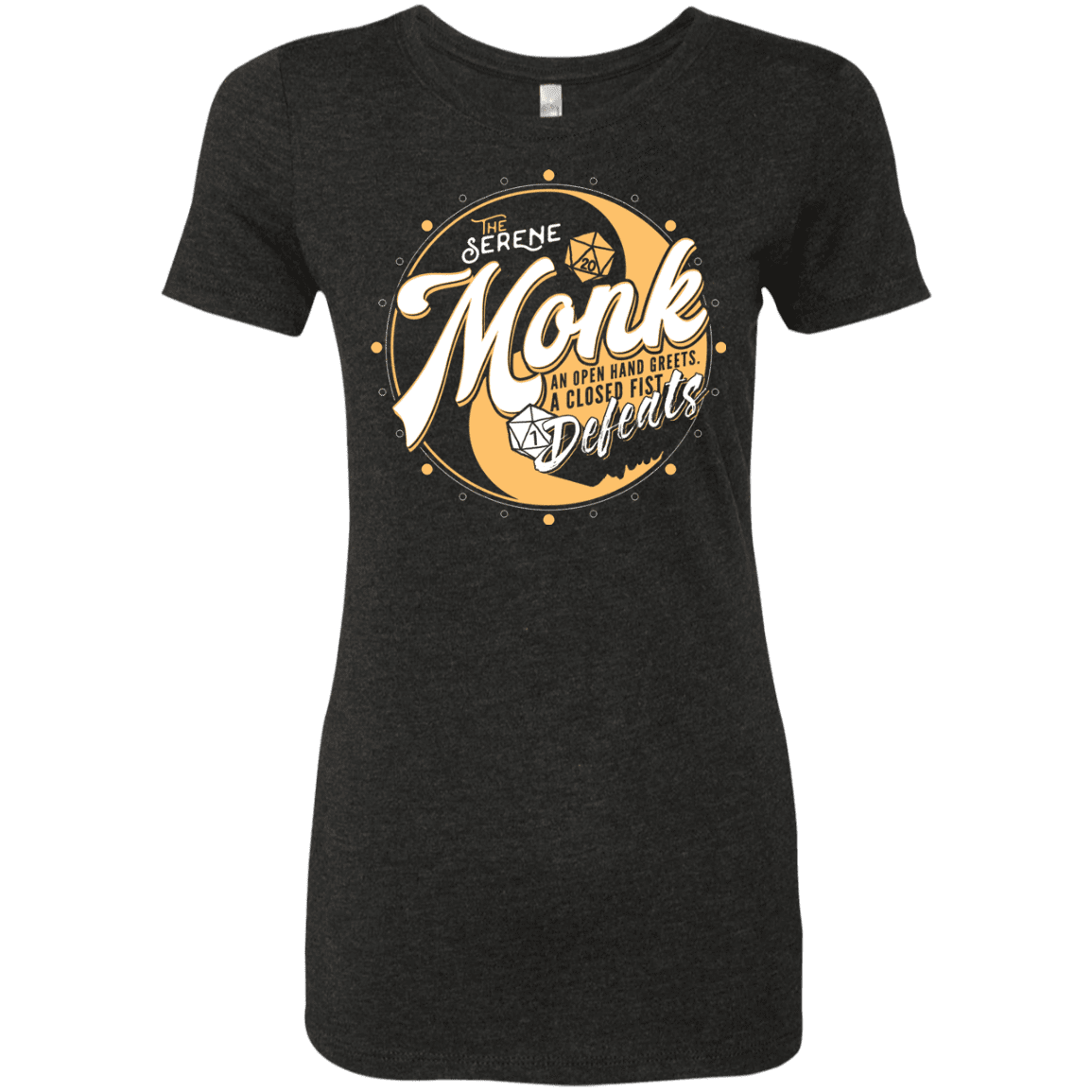 T-Shirts Vintage Black / S Monk Women's Triblend T-Shirt