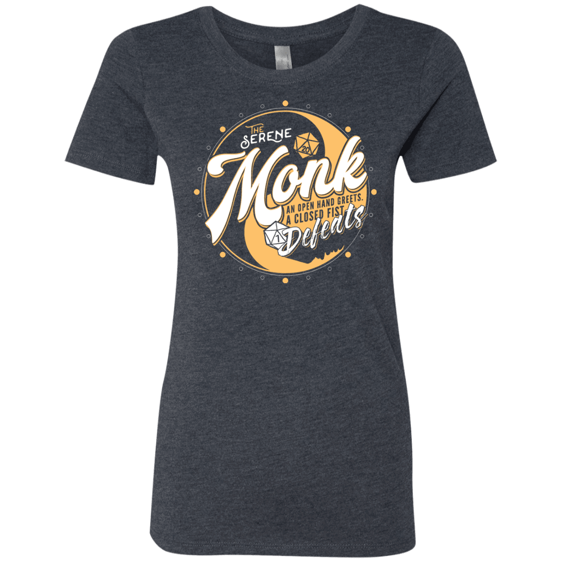 T-Shirts Vintage Navy / S Monk Women's Triblend T-Shirt