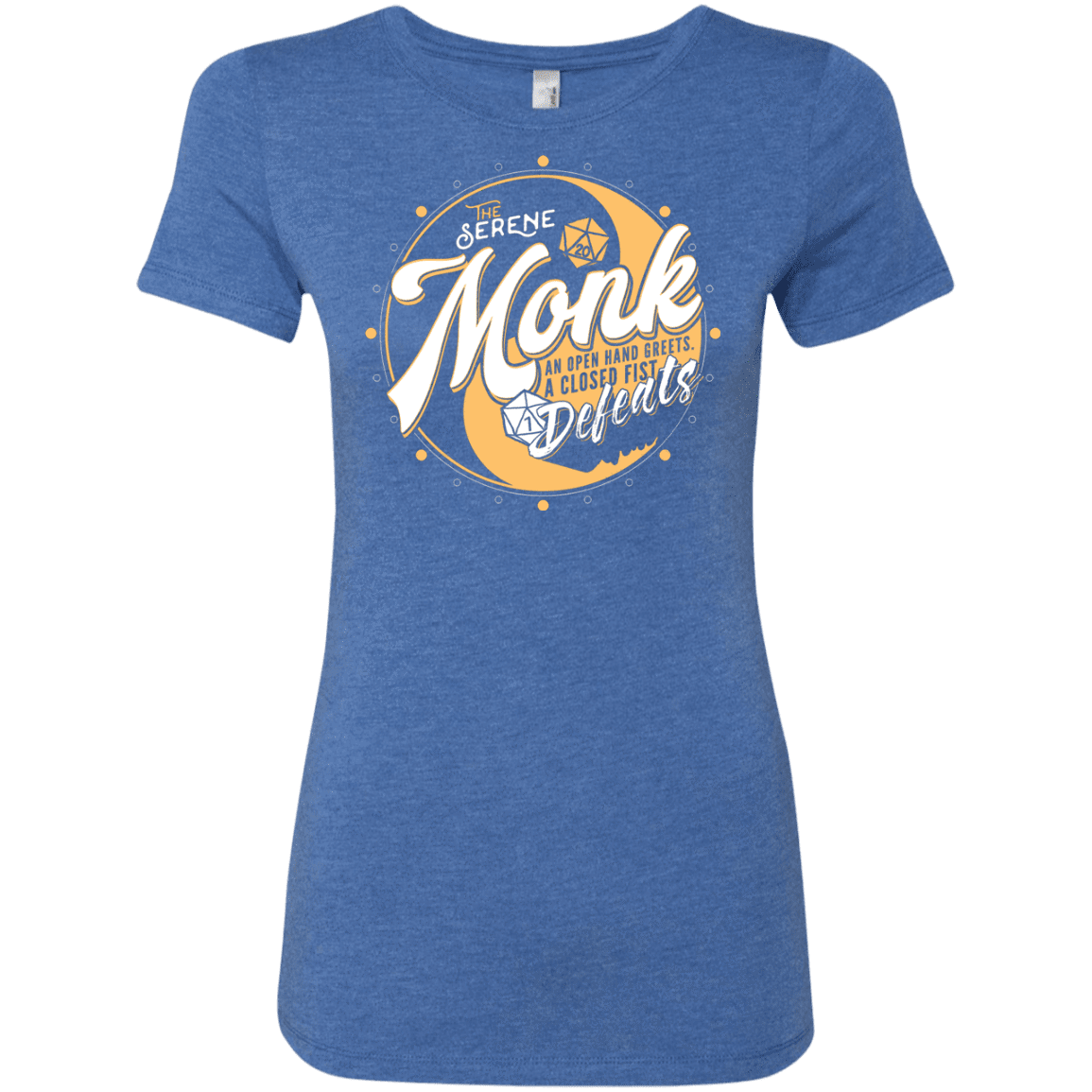 T-Shirts Vintage Royal / S Monk Women's Triblend T-Shirt