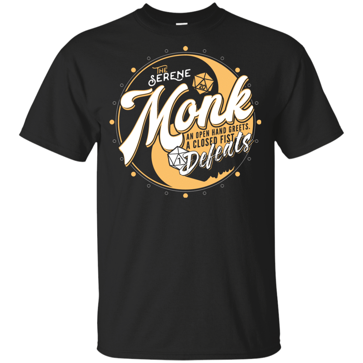 T-Shirts Black / YXS Monk Youth T-Shirt