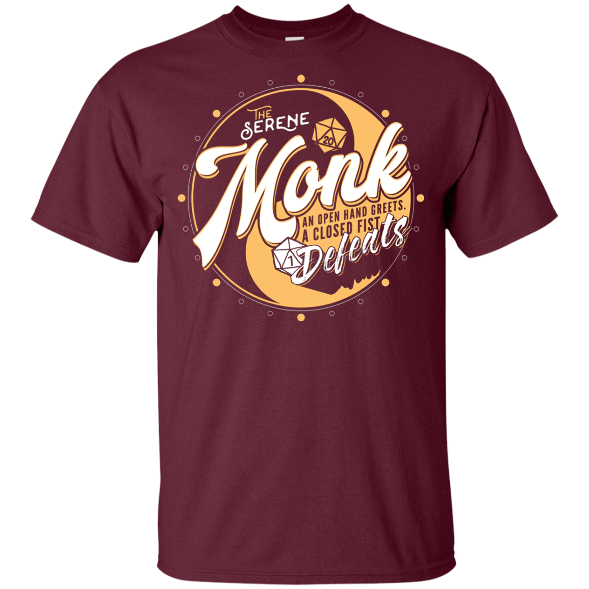 T-Shirts Maroon / YXS Monk Youth T-Shirt