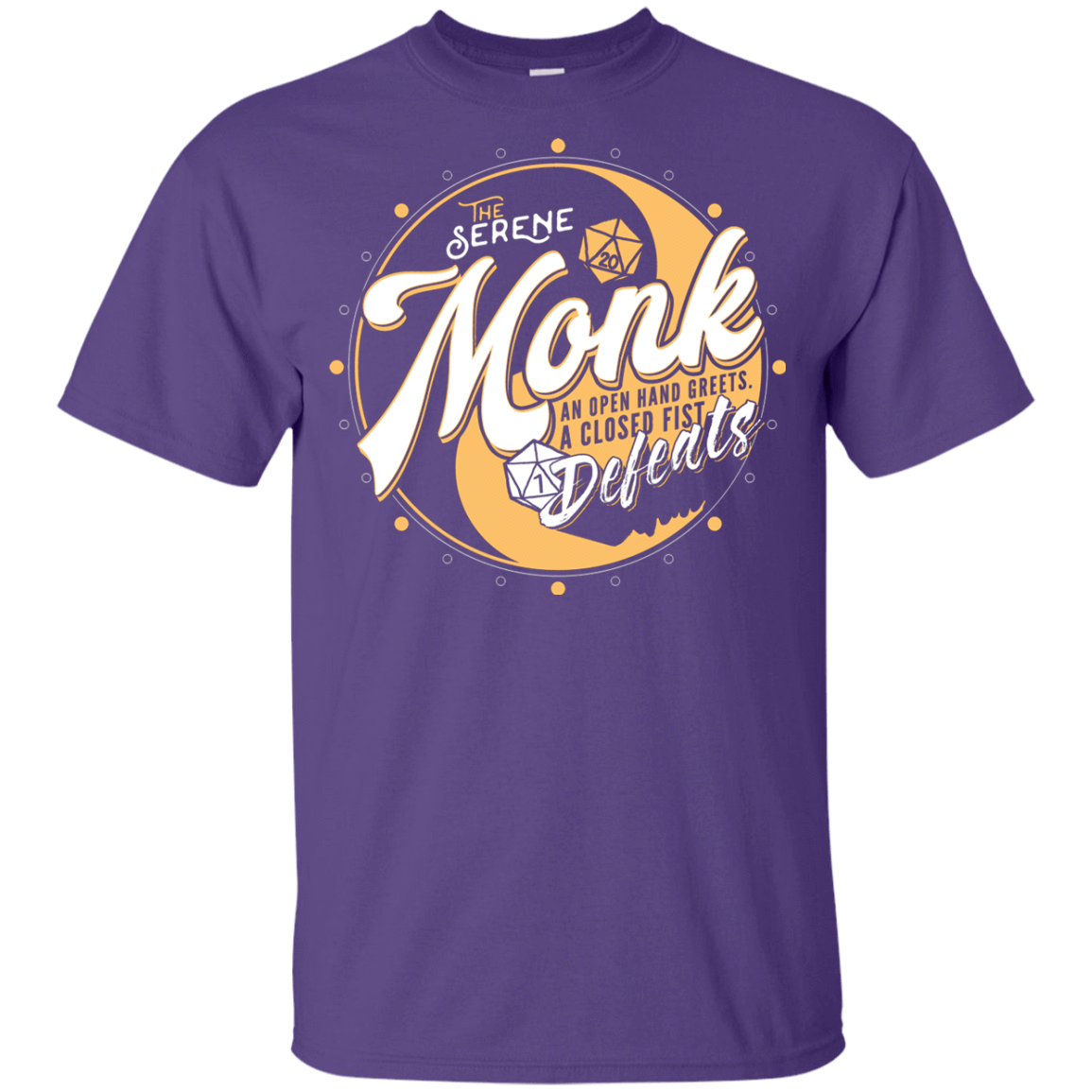 T-Shirts Purple / YXS Monk Youth T-Shirt