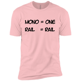 T-Shirts Light Pink / YXS Mono Boys Premium T-Shirt