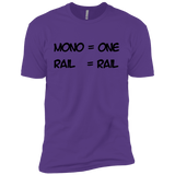 T-Shirts Purple Rush / YXS Mono Boys Premium T-Shirt