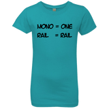 T-Shirts Tahiti Blue / YXS Mono Girls Premium T-Shirt