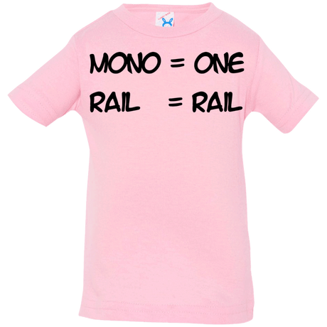 T-Shirts Pink / 6 Months Mono Infant Premium T-Shirt