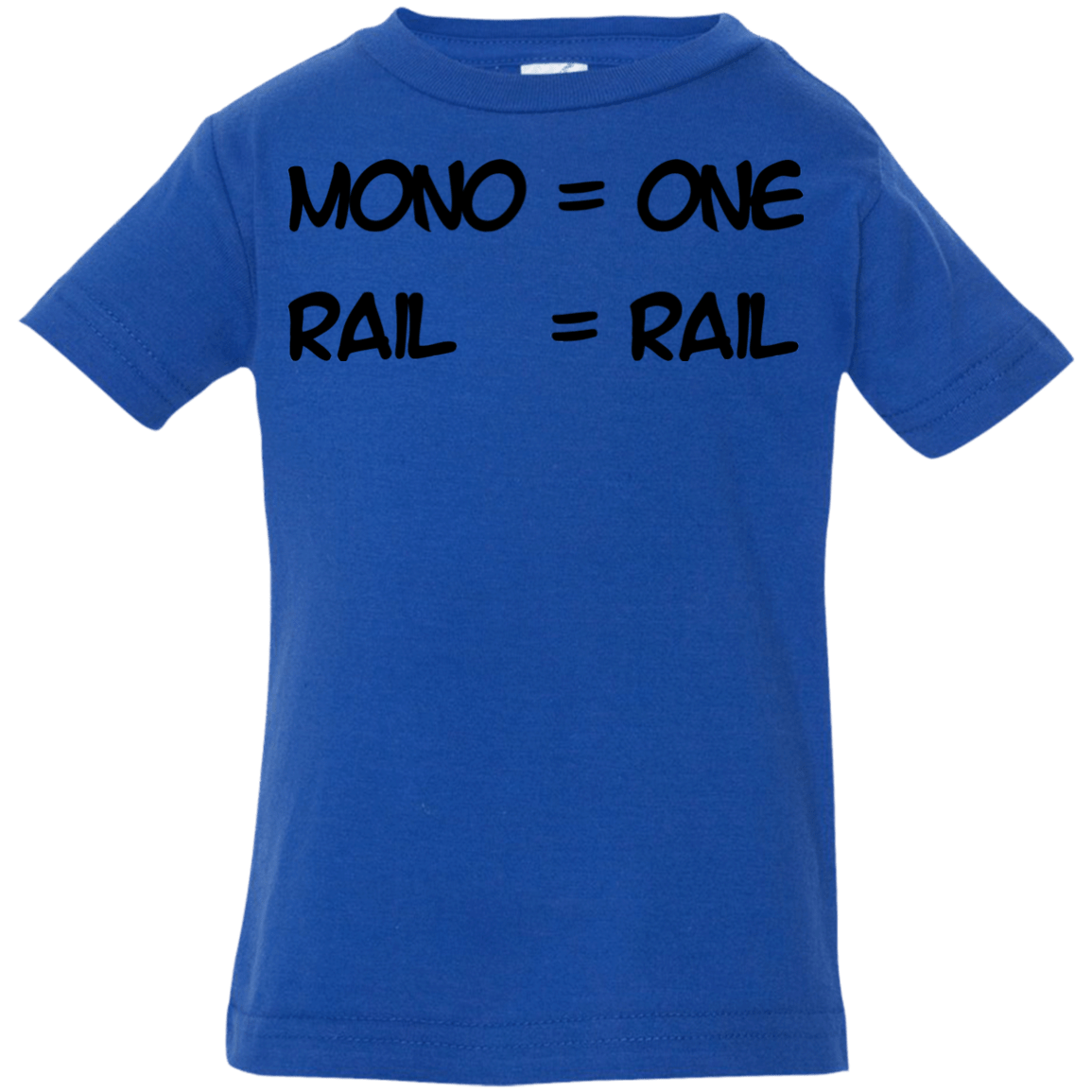 T-Shirts Royal / 6 Months Mono Infant Premium T-Shirt