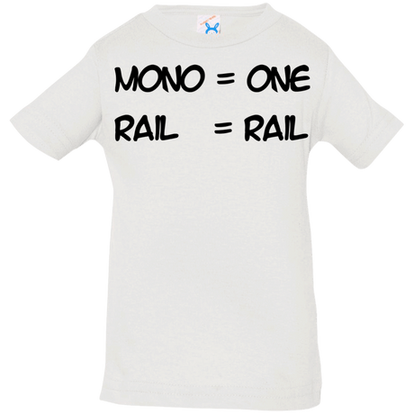 T-Shirts White / 6 Months Mono Infant Premium T-Shirt