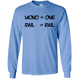 T-Shirts Carolina Blue / S Mono Men's Long Sleeve T-Shirt