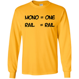 T-Shirts Gold / S Mono Men's Long Sleeve T-Shirt