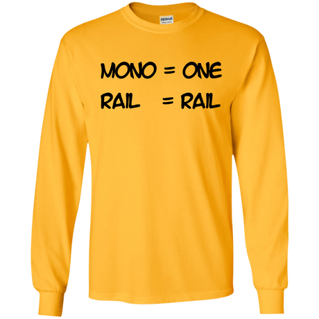 T-Shirts Gold / S Mono Men's Long Sleeve T-Shirt