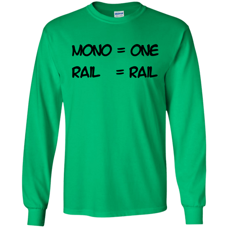 T-Shirts Irish Green / S Mono Men's Long Sleeve T-Shirt