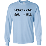 T-Shirts Light Blue / S Mono Men's Long Sleeve T-Shirt