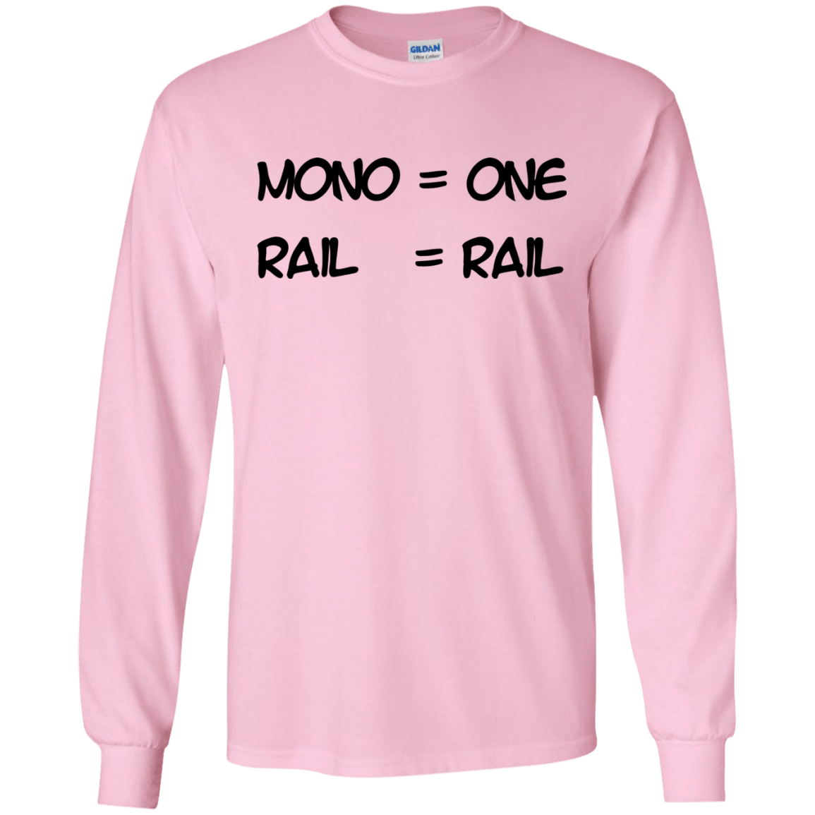 T-Shirts Light Pink / S Mono Men's Long Sleeve T-Shirt