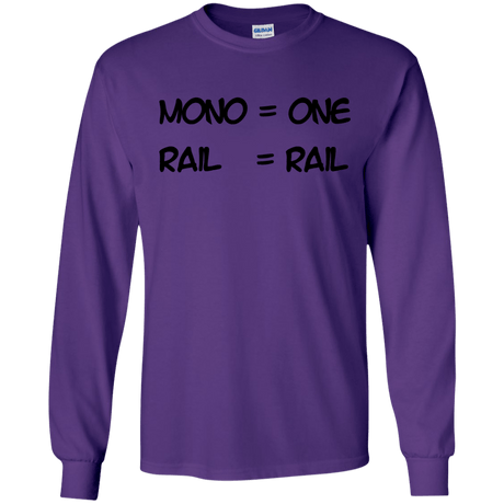 T-Shirts Purple / S Mono Men's Long Sleeve T-Shirt