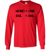 T-Shirts Red / S Mono Men's Long Sleeve T-Shirt