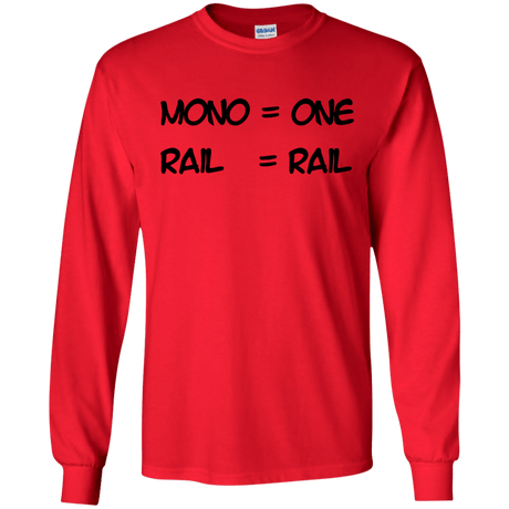 T-Shirts Red / S Mono Men's Long Sleeve T-Shirt