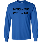 T-Shirts Royal / S Mono Men's Long Sleeve T-Shirt