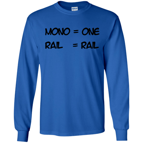 T-Shirts Royal / S Mono Men's Long Sleeve T-Shirt