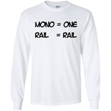 T-Shirts White / S Mono Men's Long Sleeve T-Shirt