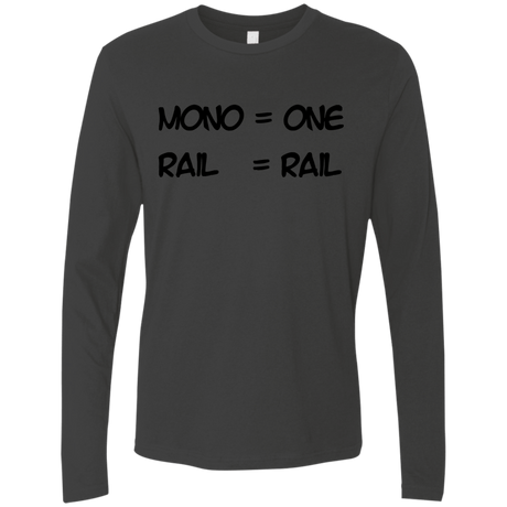 T-Shirts Heavy Metal / S Mono Men's Premium Long Sleeve