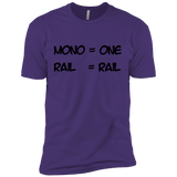 T-Shirts Purple Rush/ / X-Small Mono Men's Premium T-Shirt