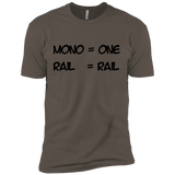T-Shirts Warm Grey / X-Small Mono Men's Premium T-Shirt