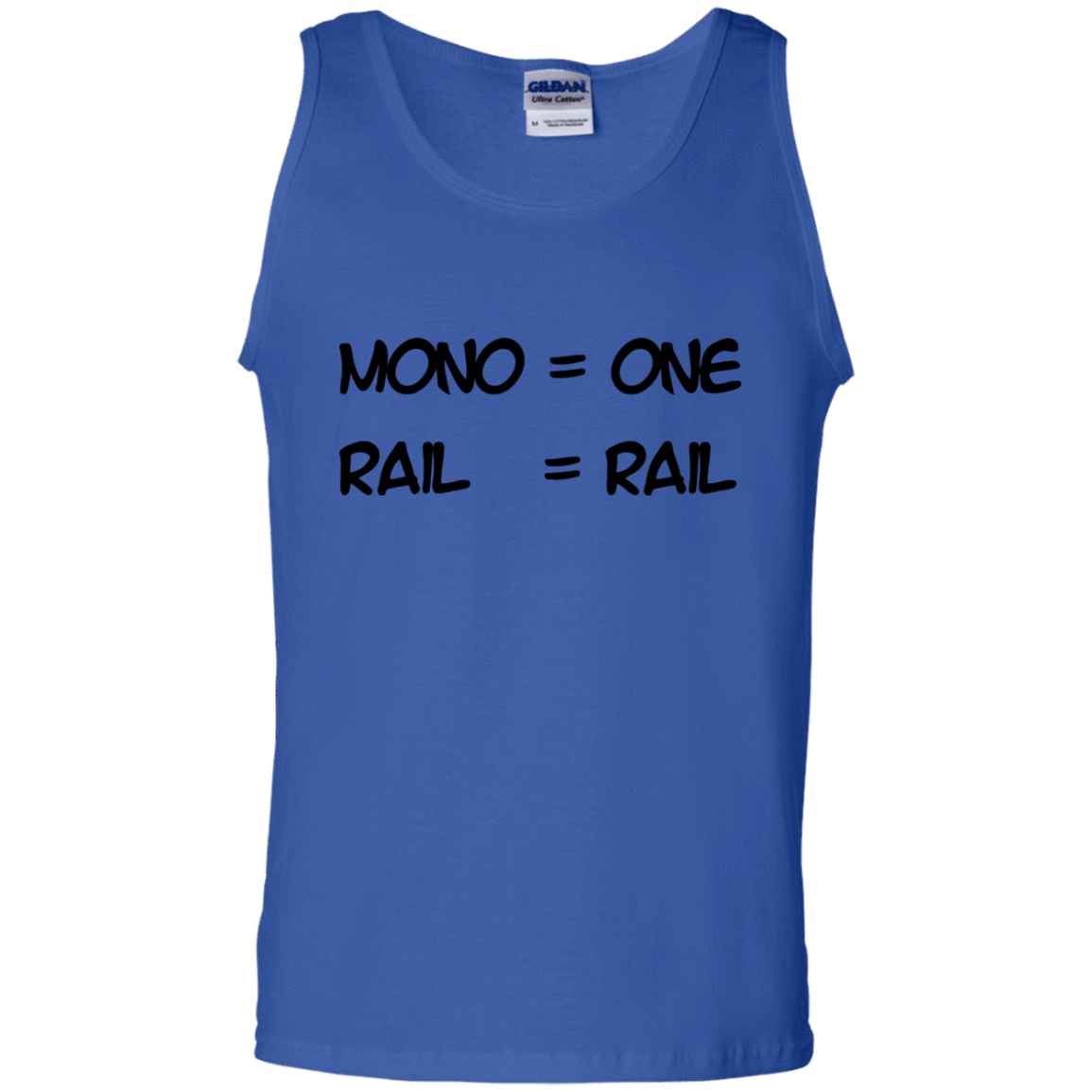 T-Shirts Royal / S Mono Men's Tank Top