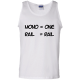 T-Shirts White / S Mono Men's Tank Top