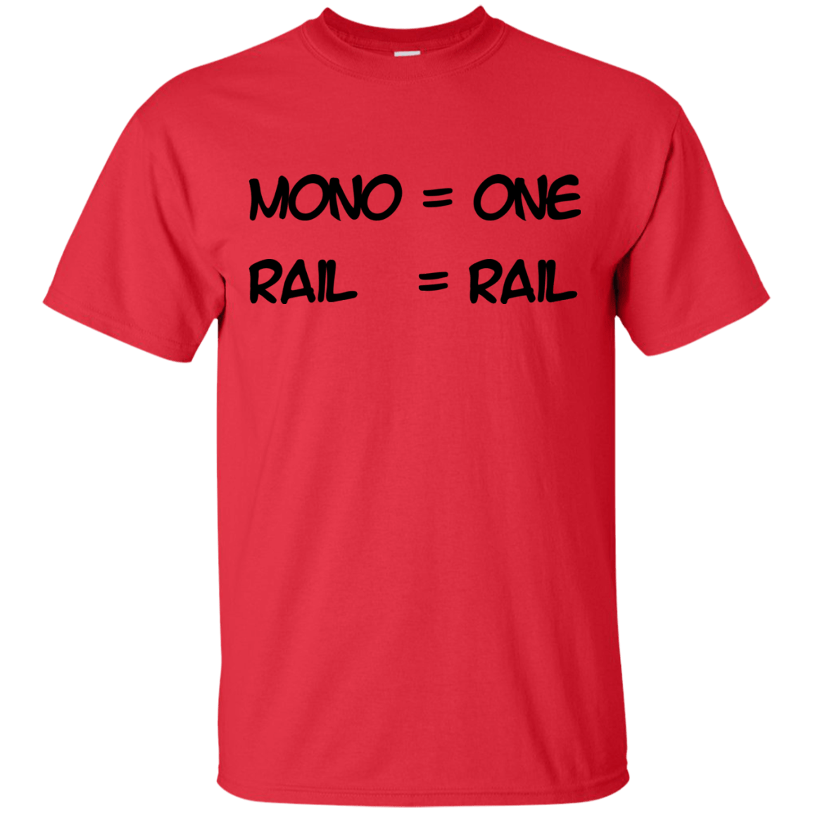 T-Shirts Red / S Mono T-Shirt