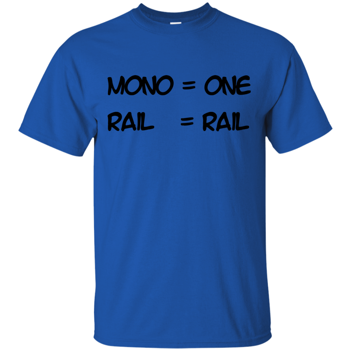 T-Shirts Royal / S Mono T-Shirt