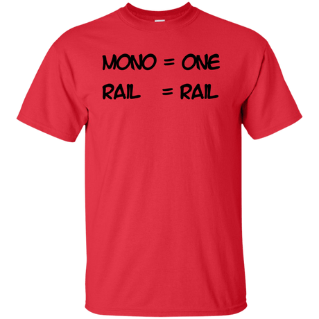 T-Shirts Red / XLT Mono Tall T-Shirt